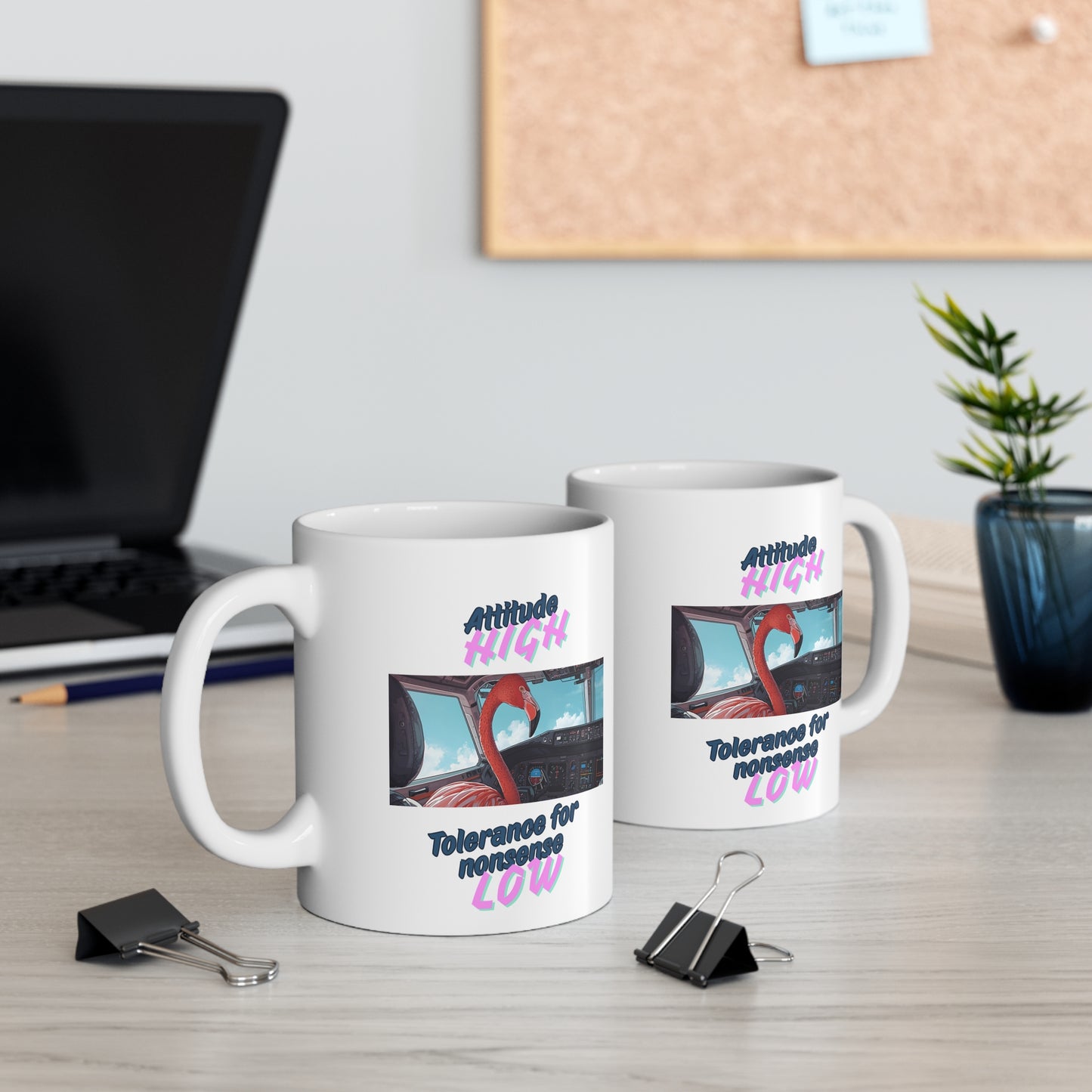 Attitude High Tolerance for Nonsense Low Mug