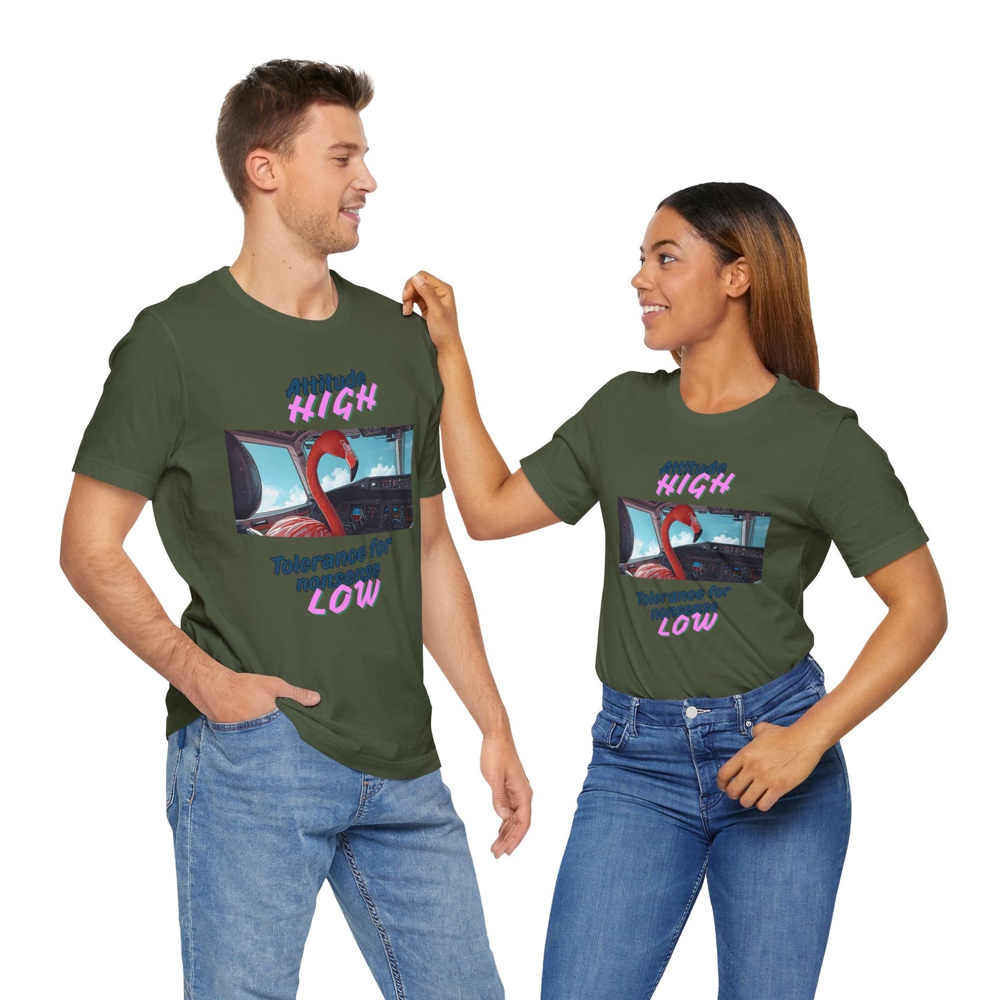 Attitude High, Tolerance for Nonsense Low T-Shirt