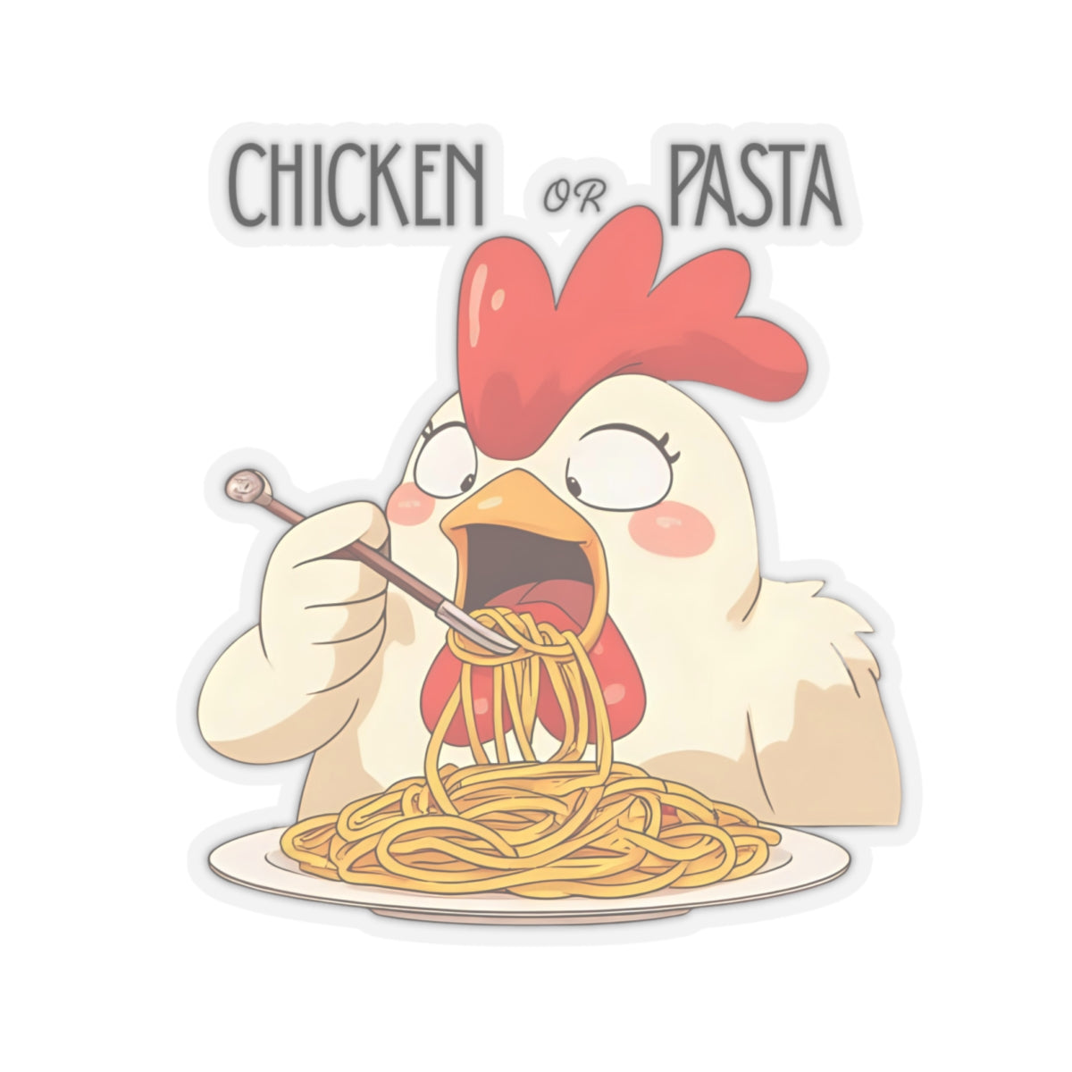 Chicken or Pasta Sticker