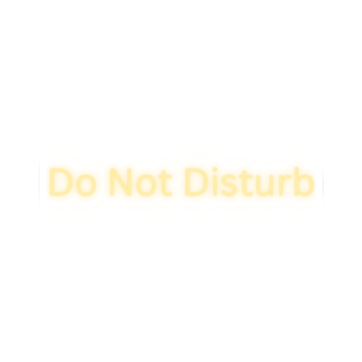 Do Not Disturb Sticker