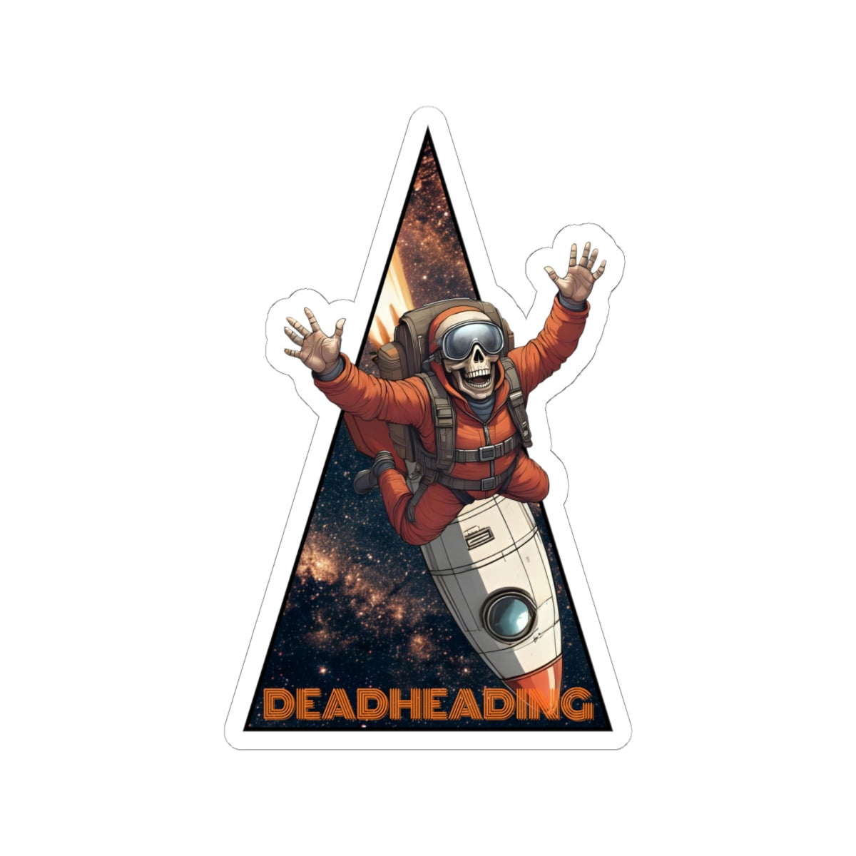 Deadheading Sticker