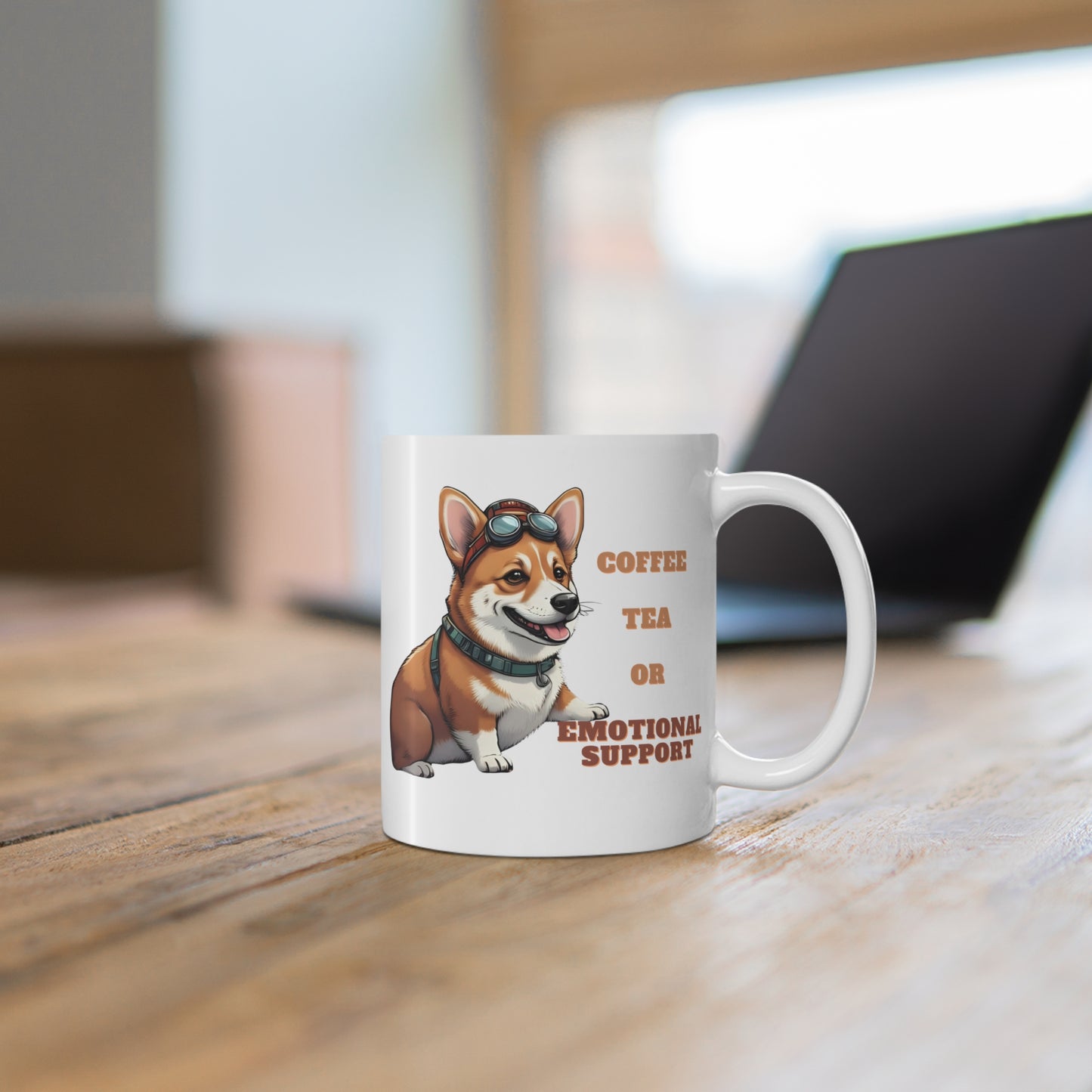 Coffee Tea or Emotional Support Mug