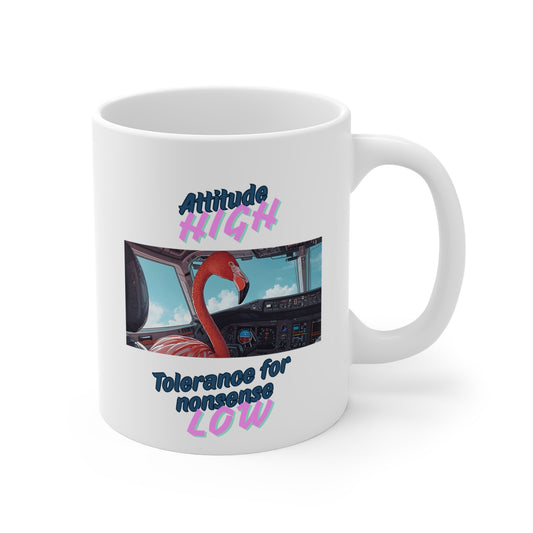 Attitude High Tolerance for Nonsense Low Mug