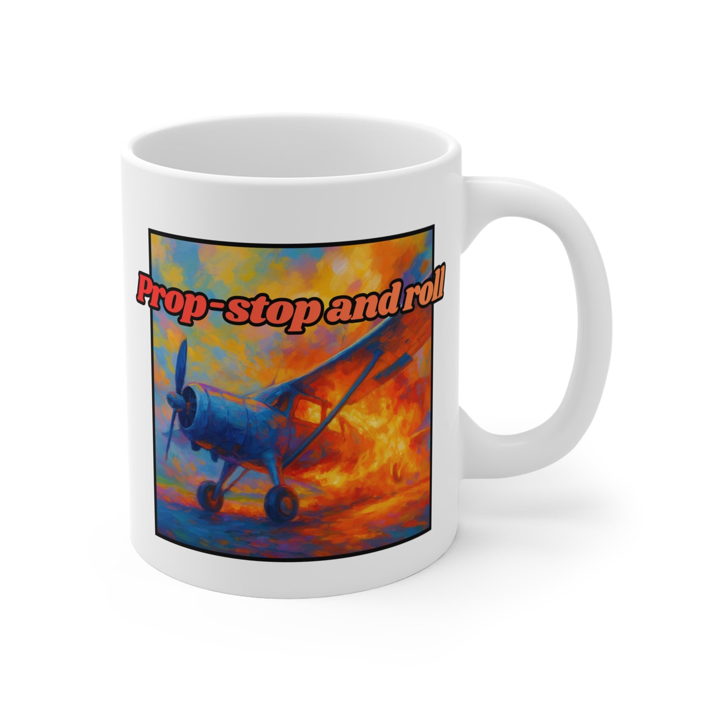 Prop-Stop and Roll Mug