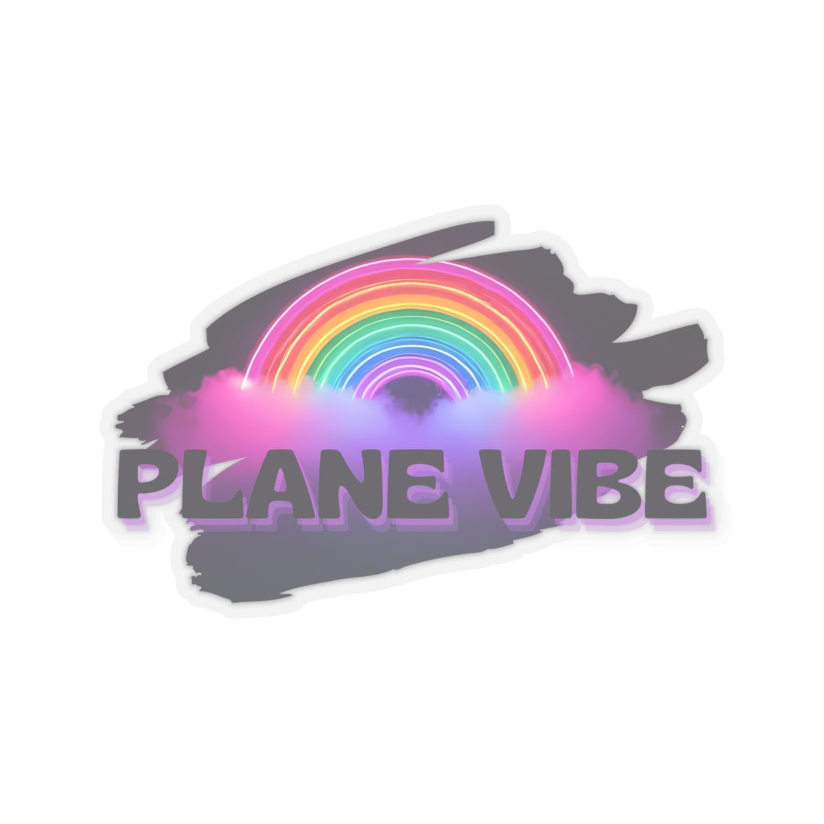Plane Vibe Sticker