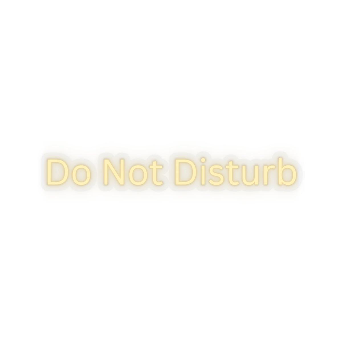 Do Not Disturb Sticker